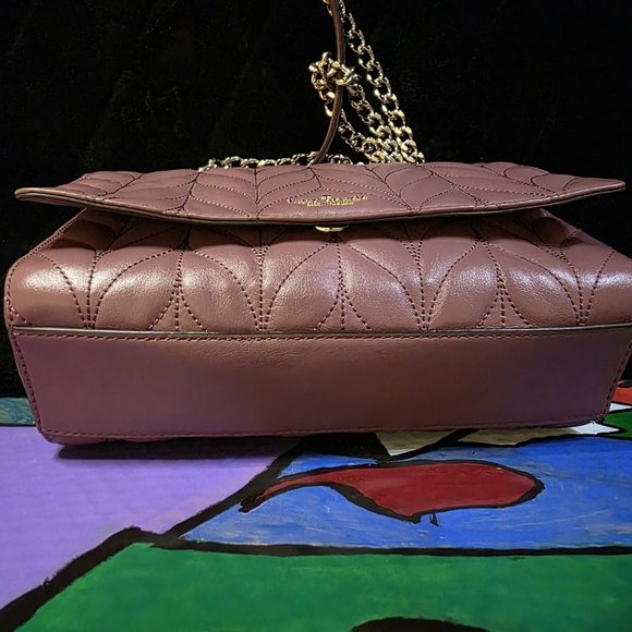 Kate Spade Mauve Quilted Shoulder Bag - Picture 4 of 6